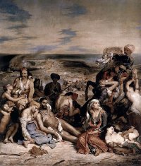 Η σφαγή της Χίου  του Eugene Delacroix